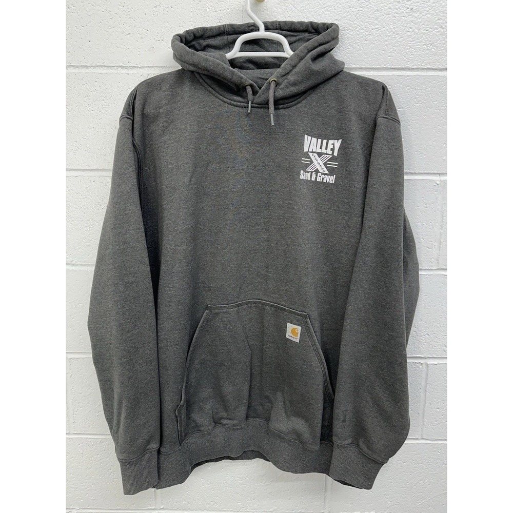 Carhartt Hoodie Gray Rain Defender Paxton Heavyweight / Men's‎ 2XLT